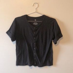 Black Button Down Shirt